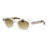 SAINT LAURENT Acetate Square Sunglasses Unisex Transparent