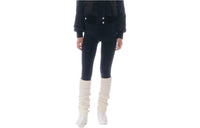 CHANEL Casual Pants Women's Navy Blue