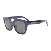 CELINE Acetate Cat Eye Sunglasses Women's Blue