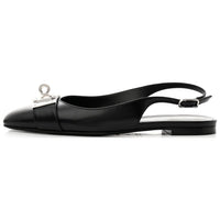 HERMES Innocente Casual Single Shoes Women's Black