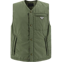 PRADA Vests Men Green