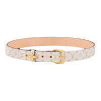 LOUIS VUITTON Lv Flowergram Ardillon 30mm Belt