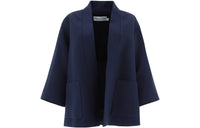 DIOR Quarterly New Products Jackets Women's Navy Blue