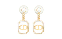 DIOR Earrings Women's Gold