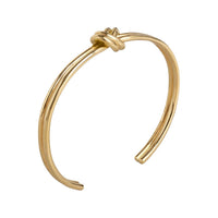 CELINE Brass Alloy Bangles Unisex Gold