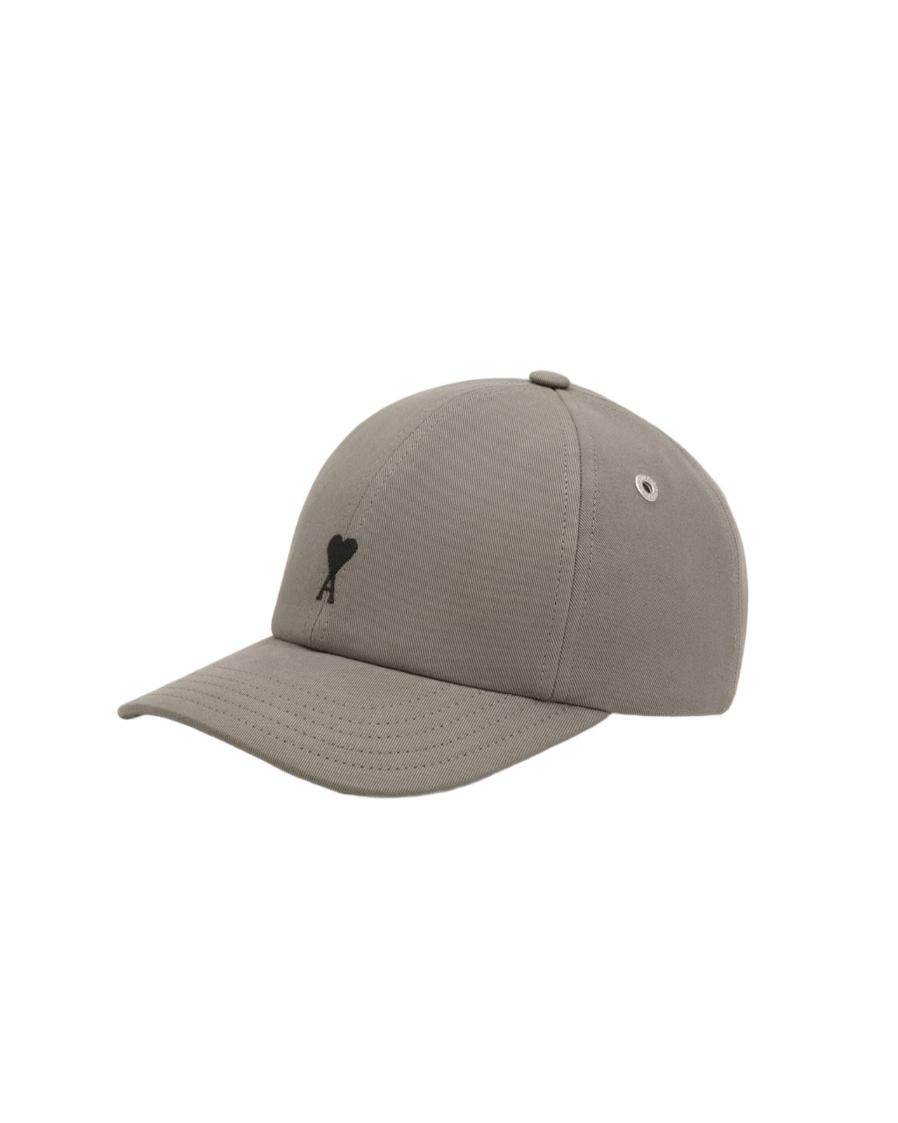 AMI PARIS SS26 AMi De Coeur Embroidery Cap 'Grey' UCP265-AW0041-0516