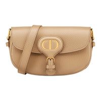 DIOR Bobby Grained Calfskin Crossbody Bag, Shoulder Bag Regular Women's Khaki