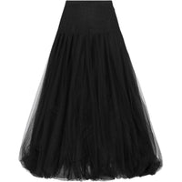 DIOR FW24 Casual Long Skirt Women's Black