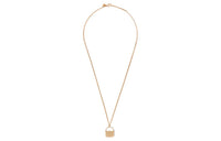PRADA Metal Necklaces Women's Gold
