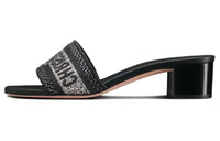DIOR Dway Slide Slippers Women's Black