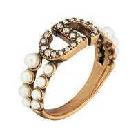 DIOR Metal Rings Women's Antique Gold