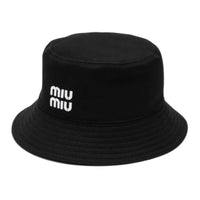MIU MIU Fabric Bucket Hats Women's Black