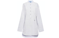 PRADA Long-Sleeved Dresses Women's White