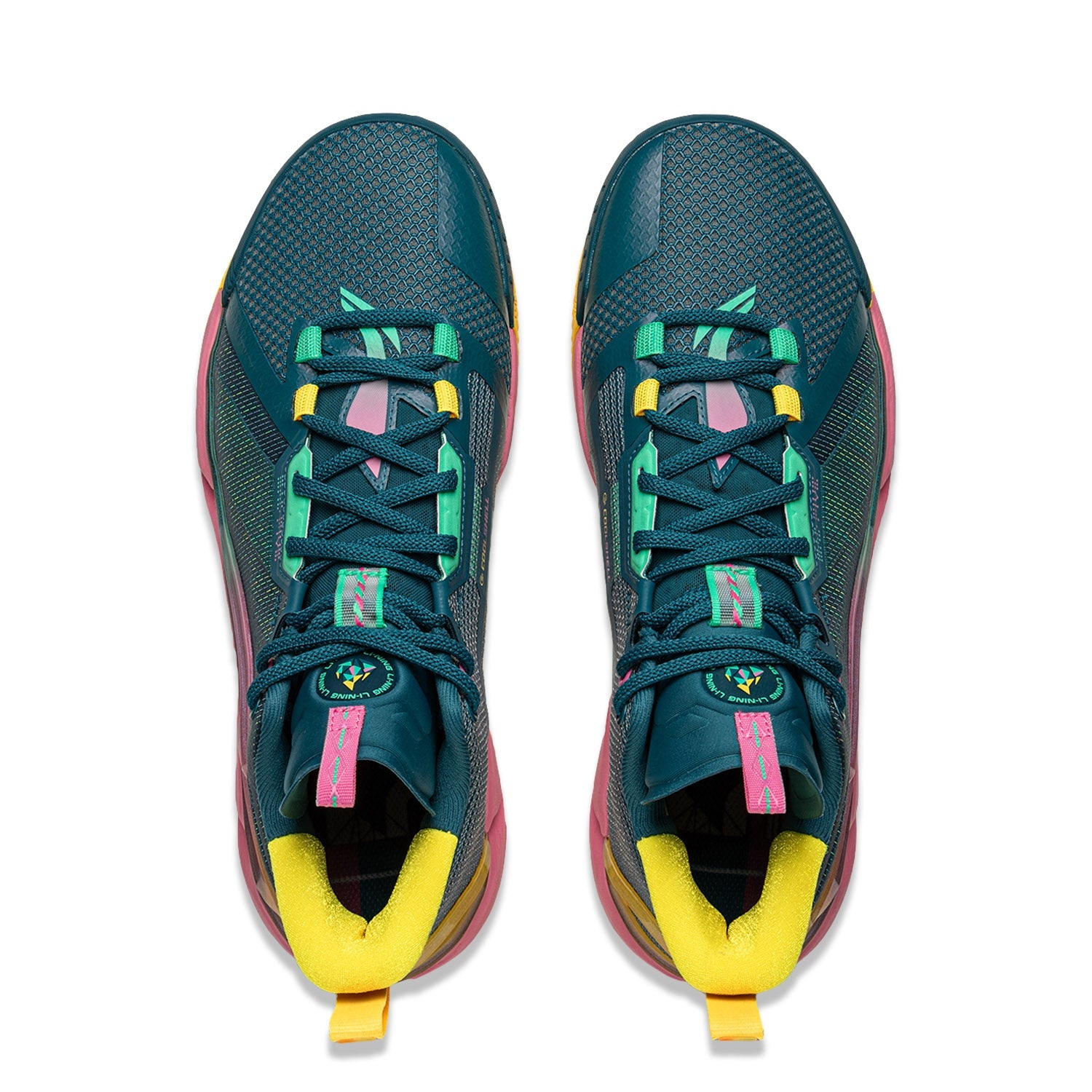 Li-Ning BadFive 4 'Green Pink Yellow' ABFU015-10