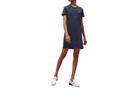 HERMES SS23 Short-Sleeved Dresses Women's Navy