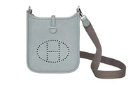 HERMES Evelyne Cow Leather Crossbody Bag, Shoulder Bag Mini Women's