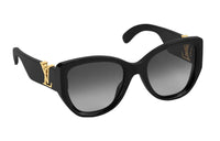 LOUIS VUITTON Icon Sunglasses Women's Black/Gray