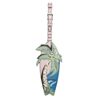 PRADA Palm Tree Name Tag