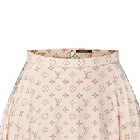 LOUIS VUITTON Monogram Midi Skirt