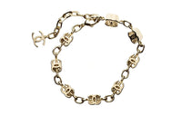 CHANEL Necklaces Women's Gold