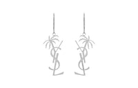 SAINT LAURENT Monogram Palm Earrings
