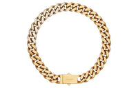 SAINT LAURENT Brass Necklaces Unisex Gold