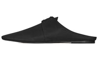 SAINT LAURENT Wrap-toe Slippers Men's Black
