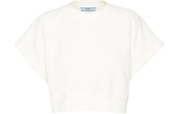 PRADA SS24 Raglan Sleeve T Shirt Women's White