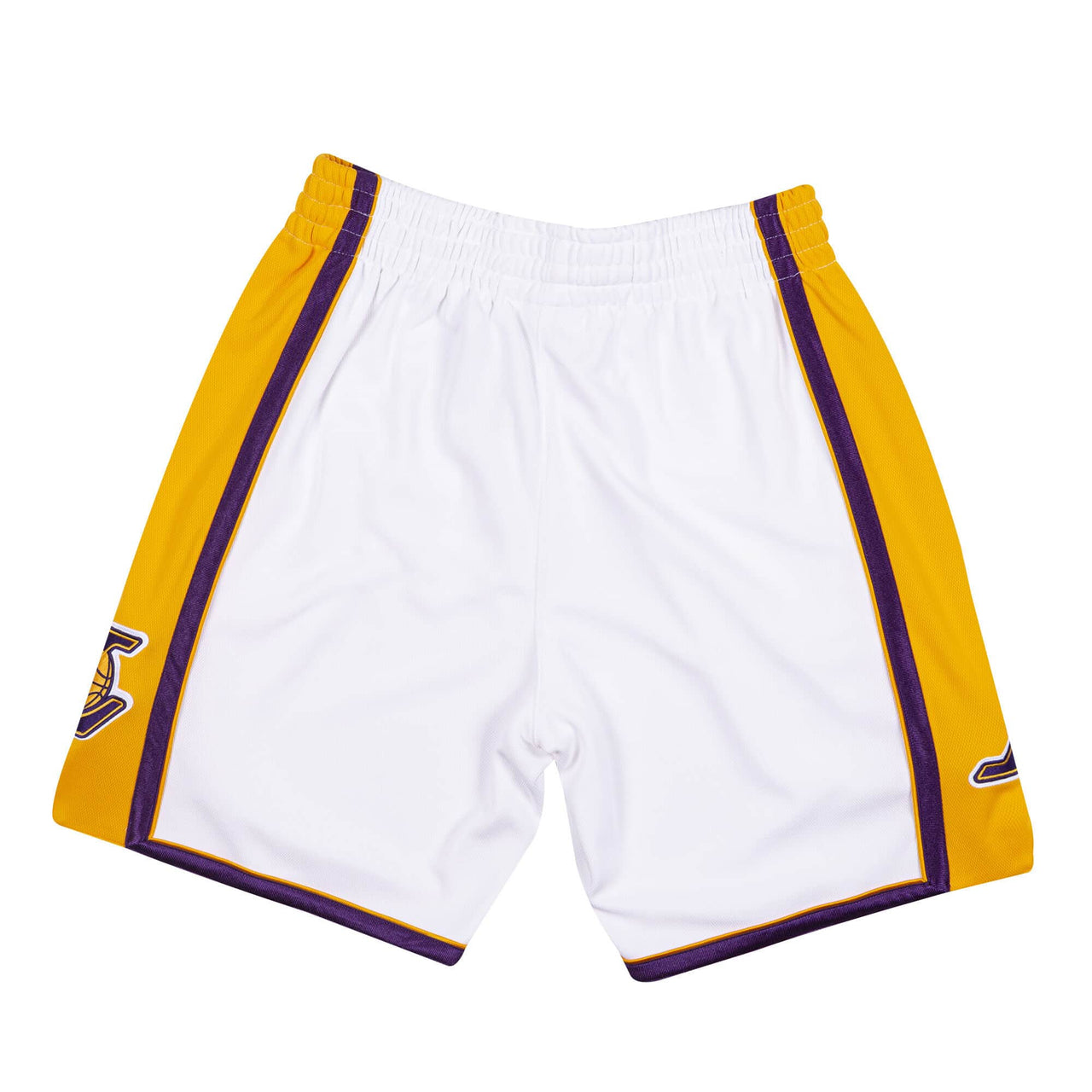 Mitchell & Ness NBA Authentic Shorts Los Angeles Lakers 2009-10 'White Yellow Purple' ASHRAC19105-LALWHIT09