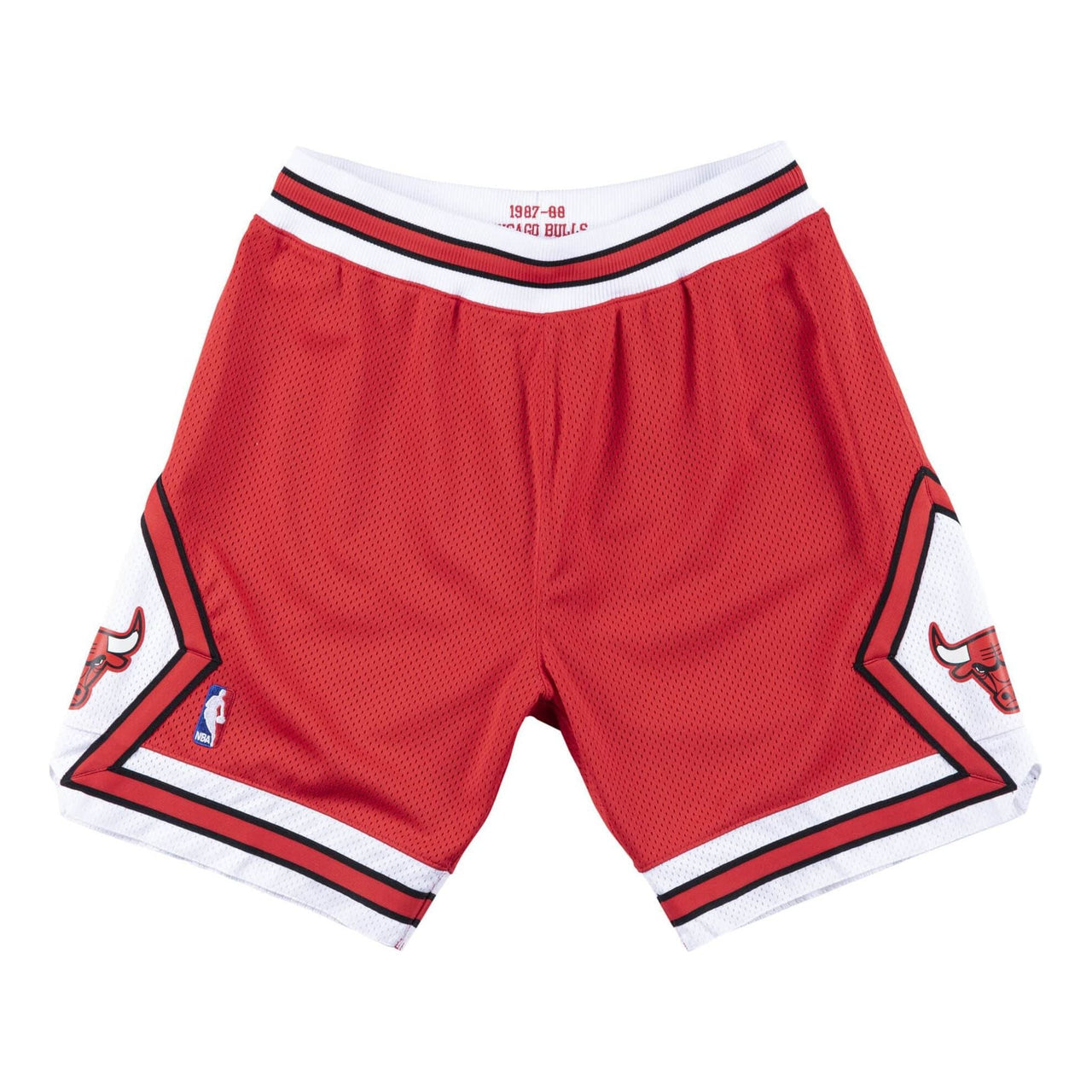 Mitchell & Ness NBA Authentic Shorts Chicago Bulls 1987-88 'Red White' ASHRCP19038-CBURED187