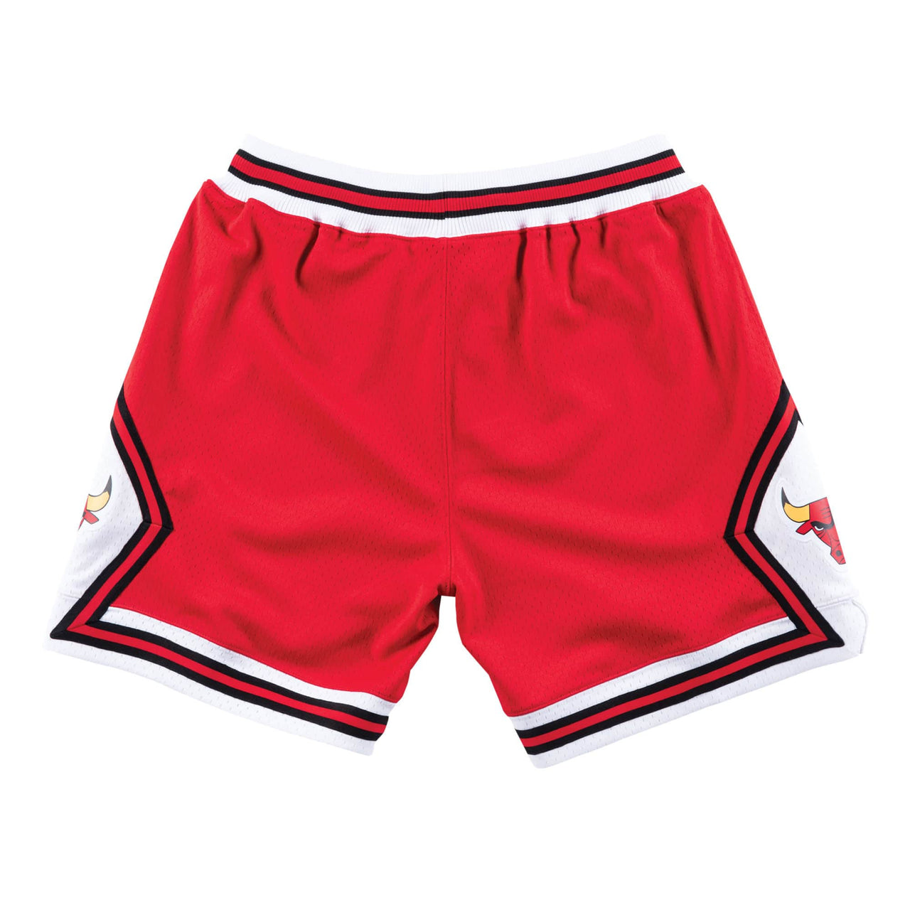 Mitchell & Ness NBA Authentic Shorts Chicago Bulls Road 1975-76 'Red White' ASHRGS18036-CBUSCAR75