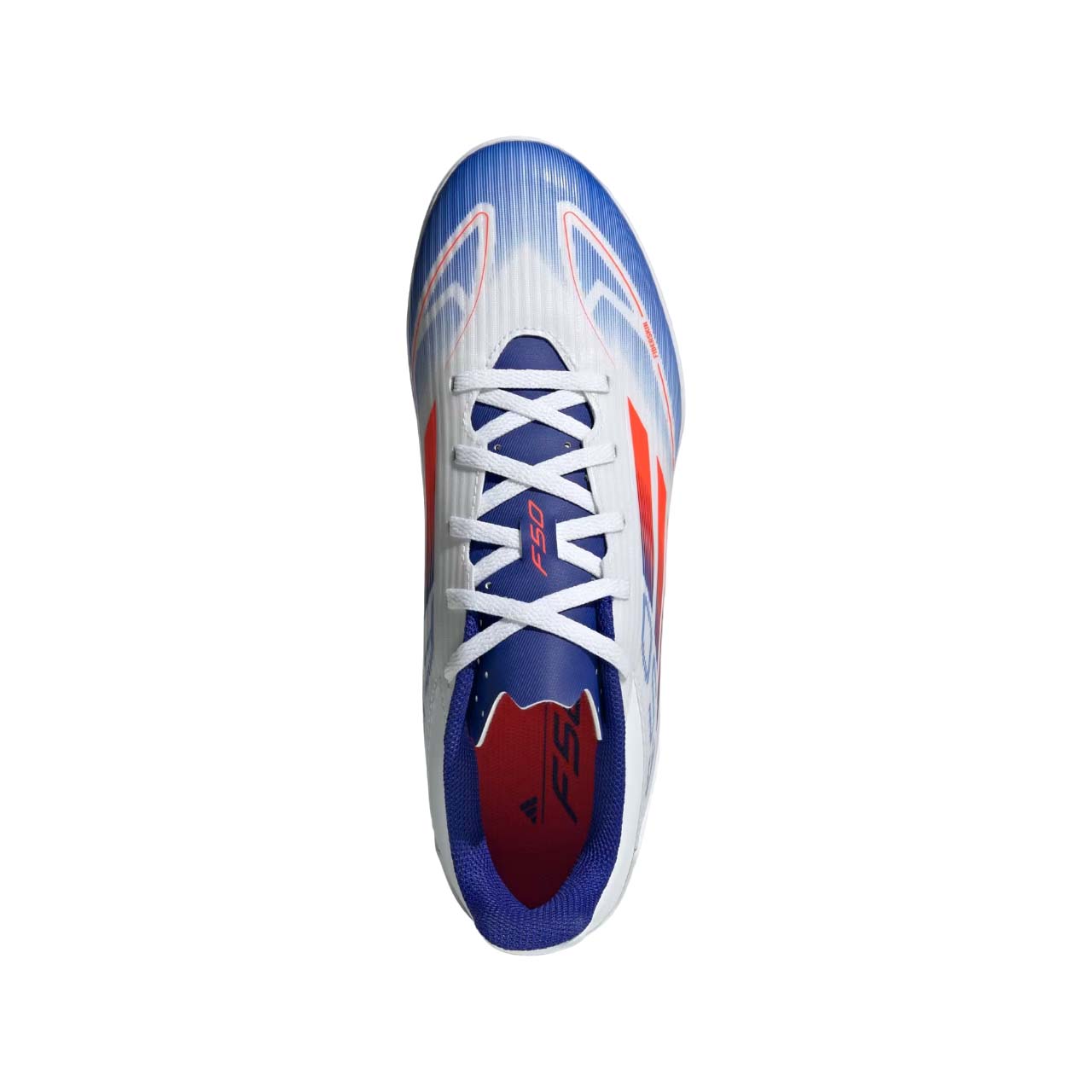 adidas F50 Club TF 'White Solar Red Lucid Blue' IF1348