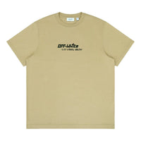 Off-White Cryst Croco Slim Fit T-Shirt 'Night Stand' 44OWOS26T070269