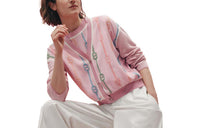 HERMES Knitwear Women's Light Pink