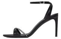 CELINE One Strap Sandals 8.5cm Women's Black