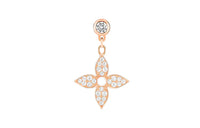 LOUIS VUITTON Idylle Blossom Ear Stud Pink Gold And Diamonds - Per Unit