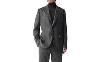 HERMES Business Suits Men Dark Gray