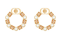 DIOR Earrings Women's Gold