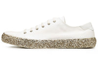 SAINT LAURENT Low-Top Stylish Skateboarding Shoes Men's White