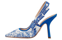 DIOR J'Adior High Heels Women's Blue White
