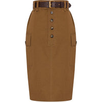 SAINT LAURENT Cassandre Pencil Skirt
