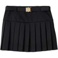 MIU MIU Casual Short Skirts Women's Black
