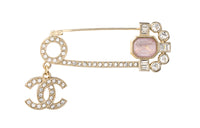 CHANEL Brooches Women's Pink