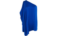 SAINT LAURENT One-shoulder Drape-detail Dress
