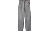 MIU MIU Embellished Mid rise Straight leg Jeans