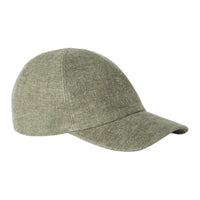 Loro Piana Linen Baseball Caps Men's Dried Rosemary