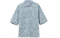 HERMES Polo Shirts Unisex Blue