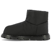 PRADA Logo-appliqué Padded Ankle Boots