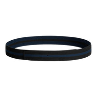 HERMES Team Double Sided Design Nylon Belt Men's Black Width 3.8CM