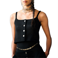 CHANEL Camisoles Women's Black